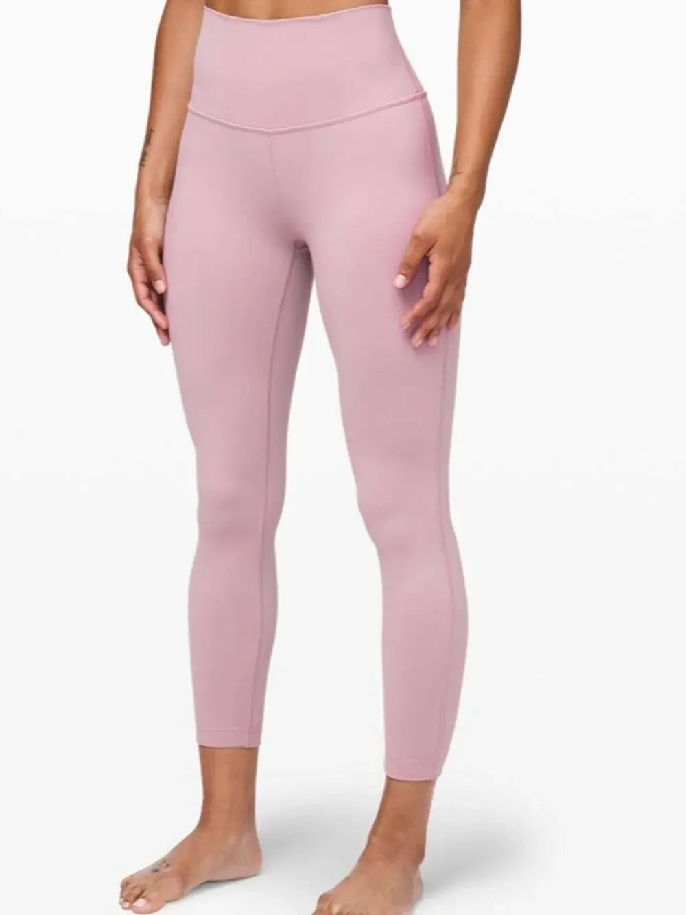 Lululemon Smokey Blush Wunder Under High Rise 25” Tights